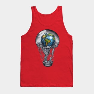 Unsere Erde in einer Seifenblase Tank Top